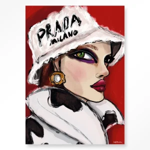 Julie - Moderne Wanddecoratie | Artprint, Glass Art & Wandkleed