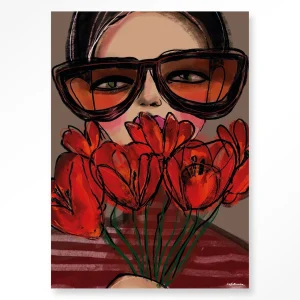 Poppy - Moderne Wanddecoratie | Artprint, Glass Art & Wandkleed