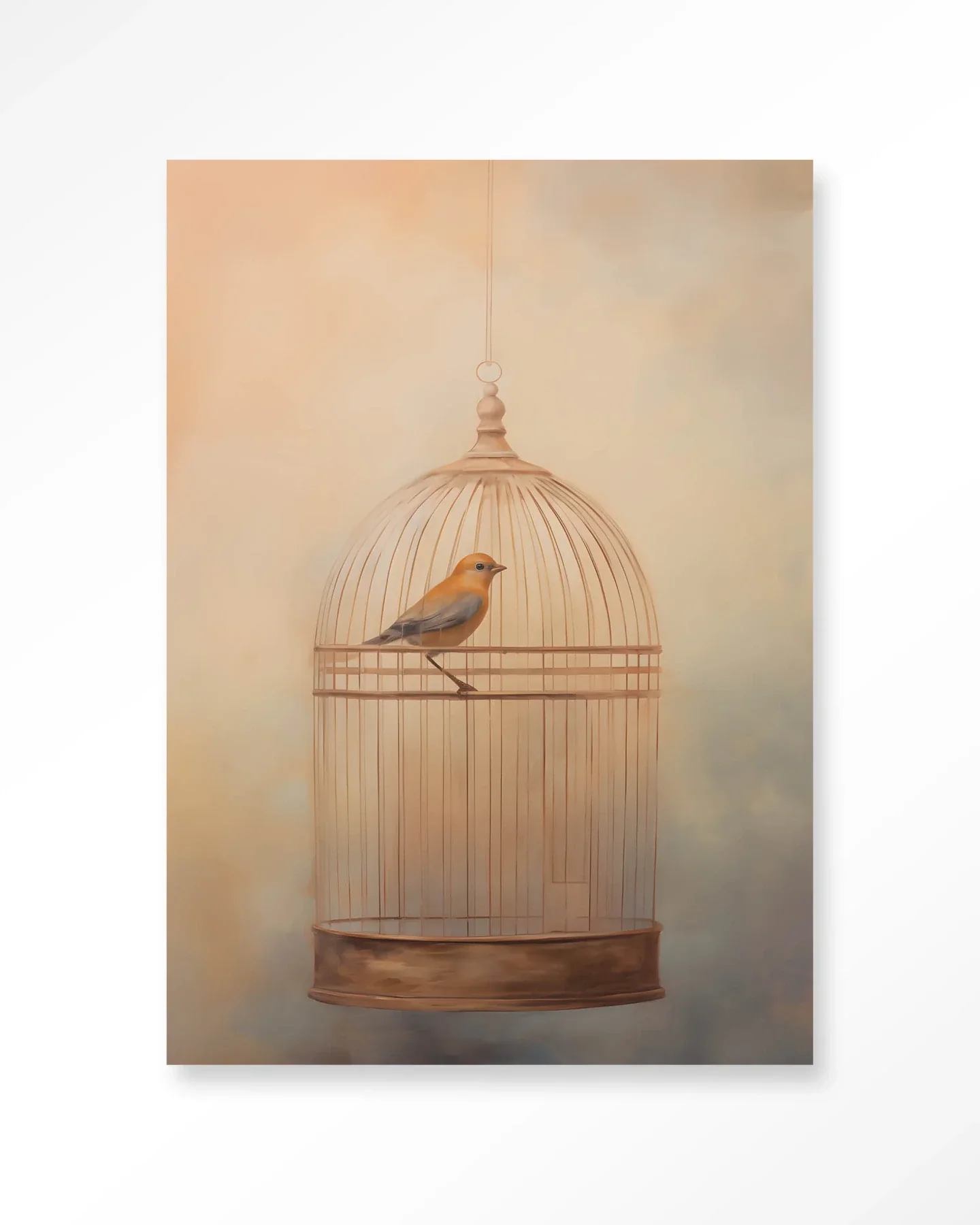 Bird Cage - Moderne Wanddecoratie | Artprint, Glass Art & Wandkleed