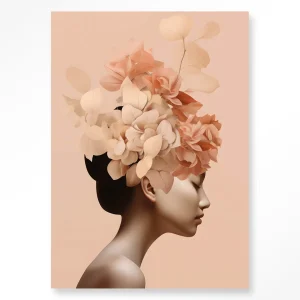 Leave Crown - Moderne Wanddecoratie | Artprint, Glass Art & Wandkleed