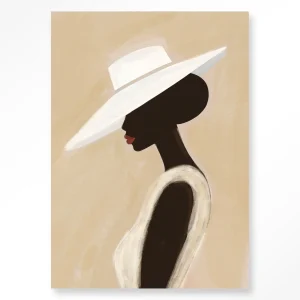 Lady - Moderne Wanddecoratie | Artprint, Glass Art & Wandkleed