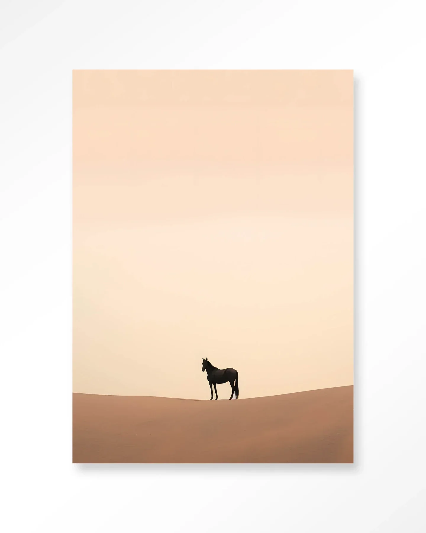 Desert Horse - Moderne Wanddecoratie | Artprint, Glass Art & Wandkleed - Afbeelding 2