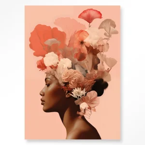 Flower Crown - Moderne Wanddecoratie | Artprint, Glass Art & Wandkleed