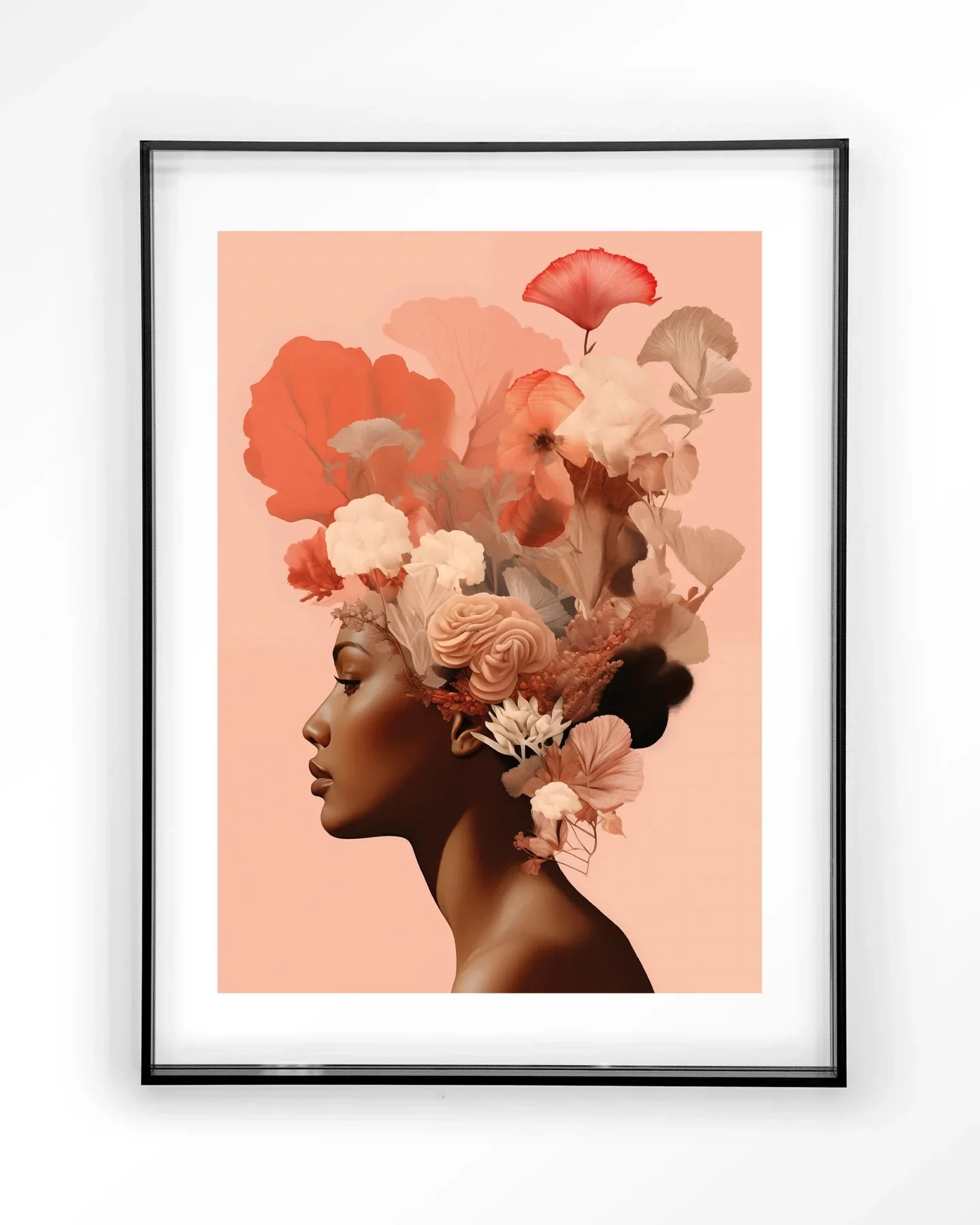 Flower Crown - Moderne Wanddecoratie | Artprint, Glass Art & Wandkleed - Afbeelding 3