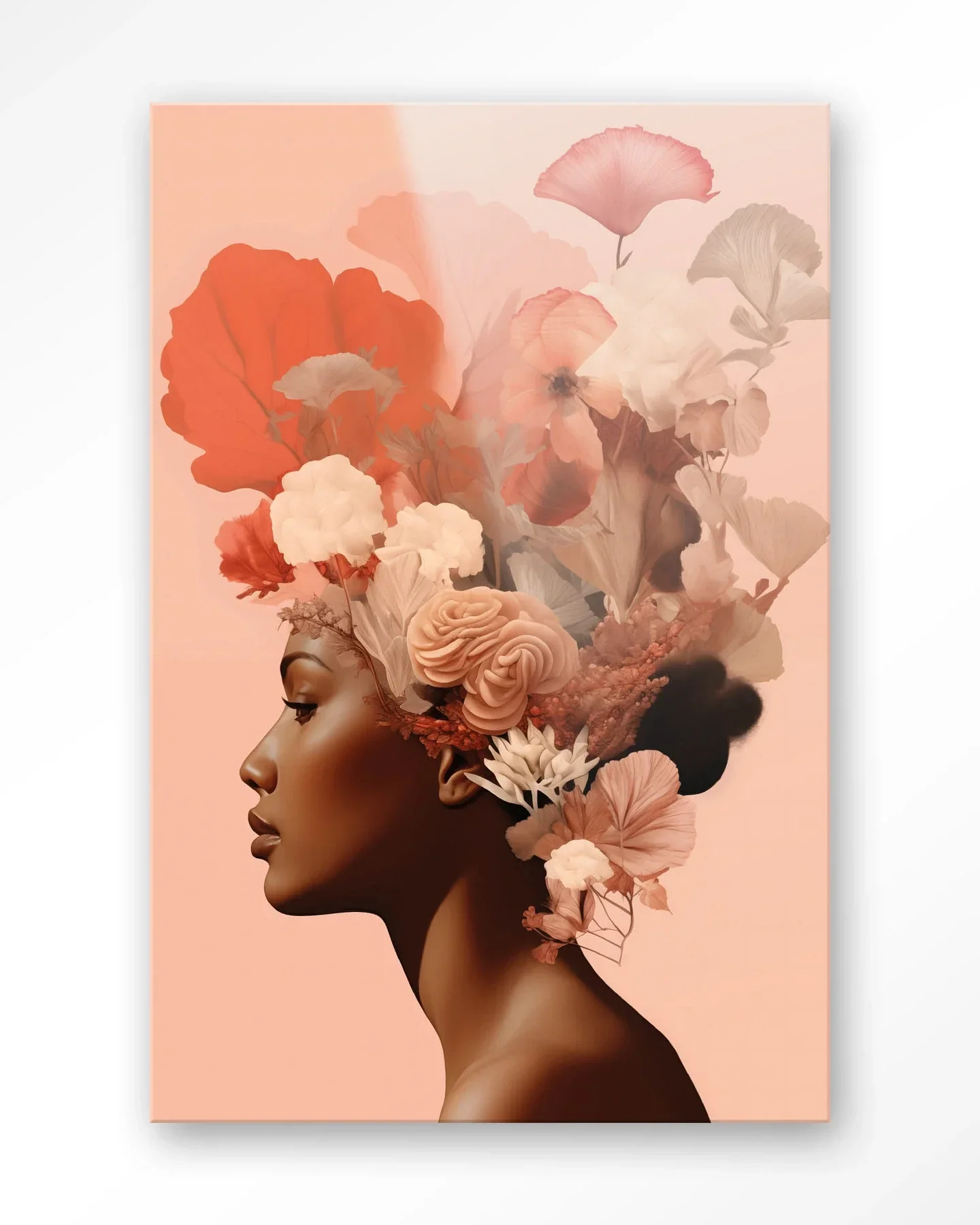 Flower Crown - Moderne Wanddecoratie | Artprint, Glass Art & Wandkleed - Afbeelding 4