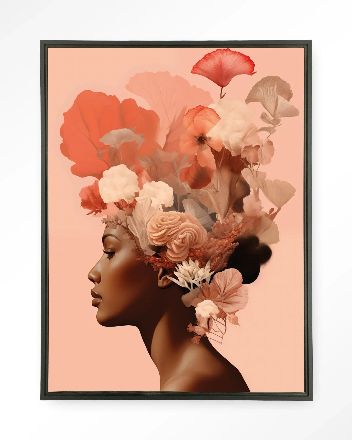 Flower Crown - Moderne Wanddecoratie | Artprint, Glass Art & Wandkleed - Afbeelding 5