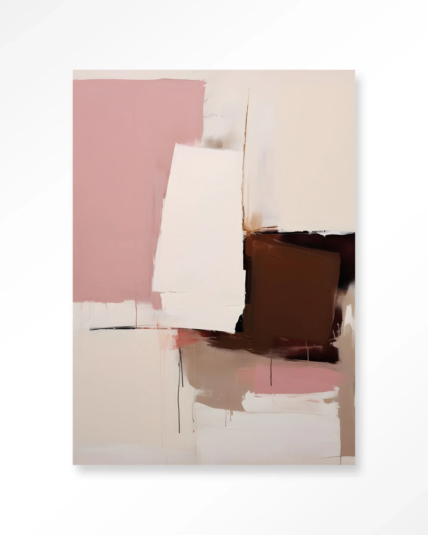 Pink Fields - Moderne Wanddecoratie | Artprint, Glass Art & Wandkleed