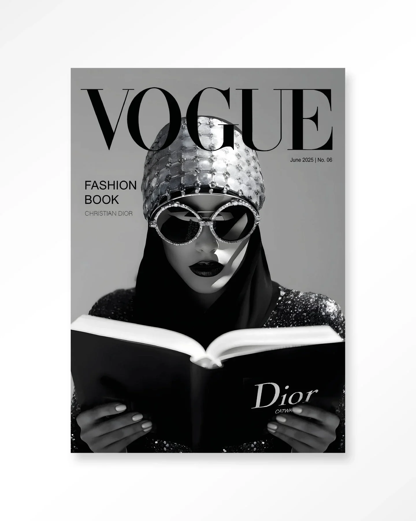 Fashion Book White - Moderne Wanddecoratie | Artprint, Glass Art & Wandkleed