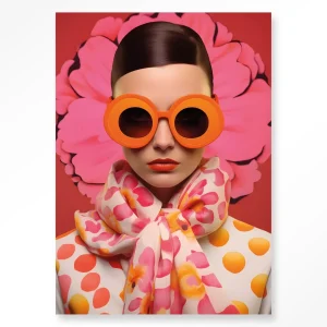 Pink Flower - Moderne Wanddecoratie | Artprint, Glass Art & Wandkleed