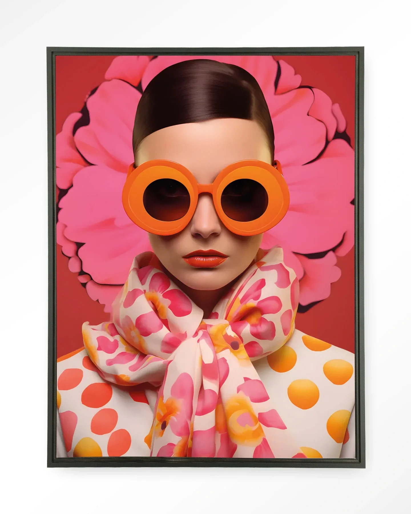 Pink Flower - Moderne Wanddecoratie | Artprint, Glass Art & Wandkleed - Afbeelding 6