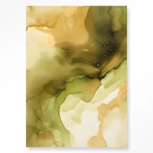 Green Flow - Moderne Wanddecoratie | Artprint, Glass Art & Wandkleed