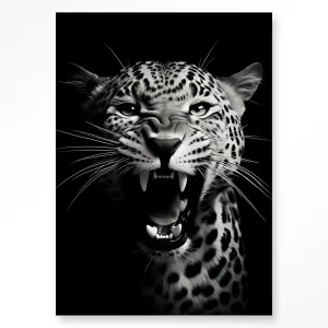 Rawr Cheetah - Moderne Wanddecoratie | Artprint, Glass Art & Wandkleed