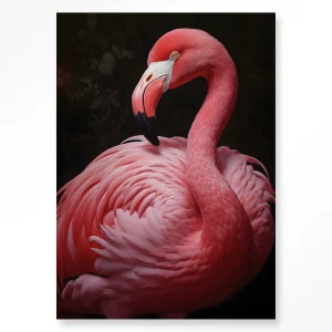 Pink Flamingo - Moderne Wanddecoratie | Artprint, Glass Art & Wandkleed
