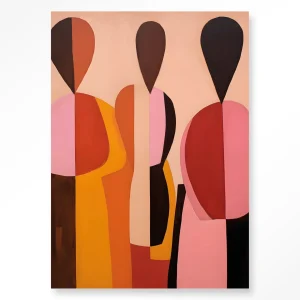 Silhouettes - Moderne Wanddecoratie | Artprint, Glass Art & Wandkleed