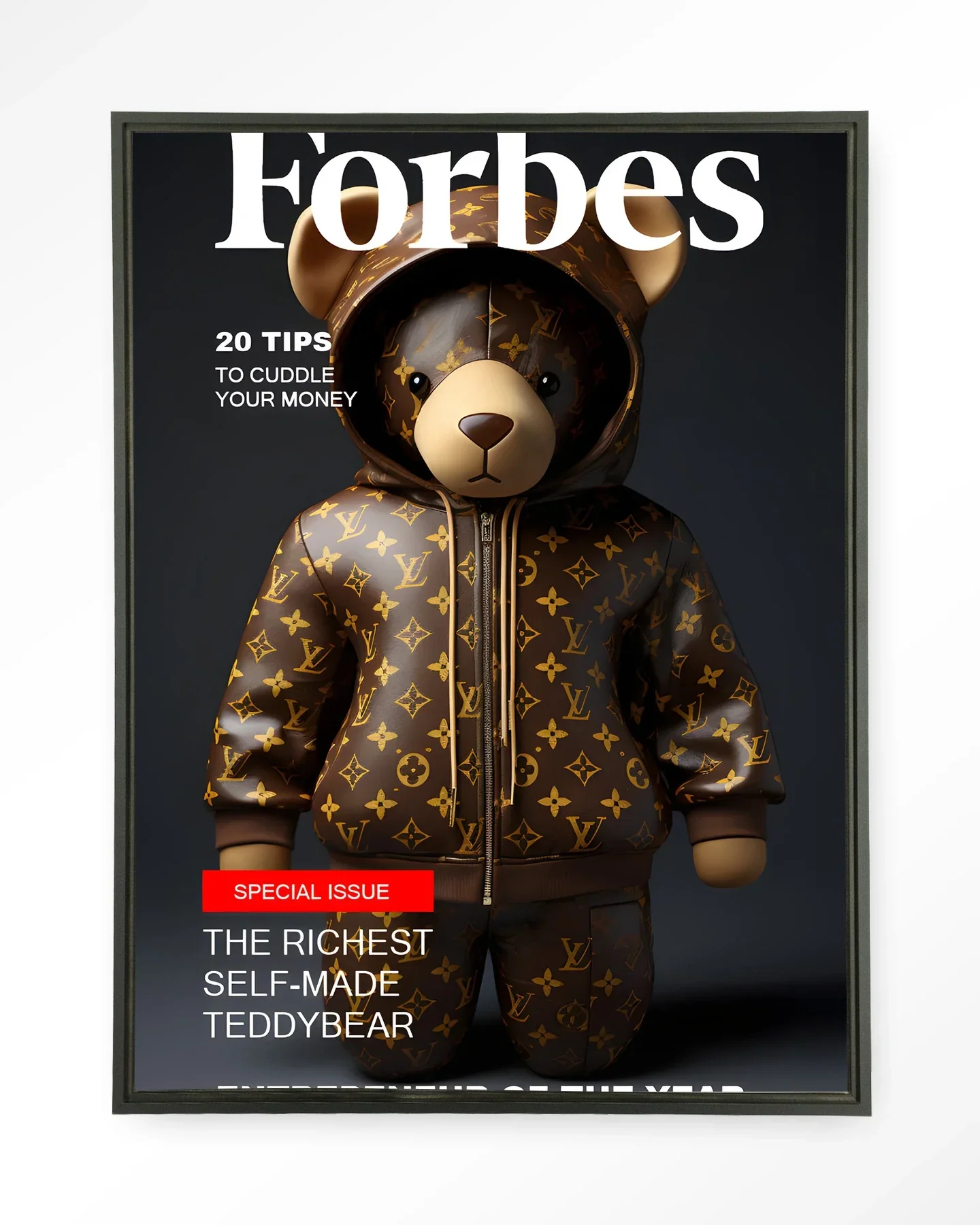 Selfmade Teddybear - Moderne Wanddecoratie | Artprint, Glass Art & Wandkleed - Afbeelding 5