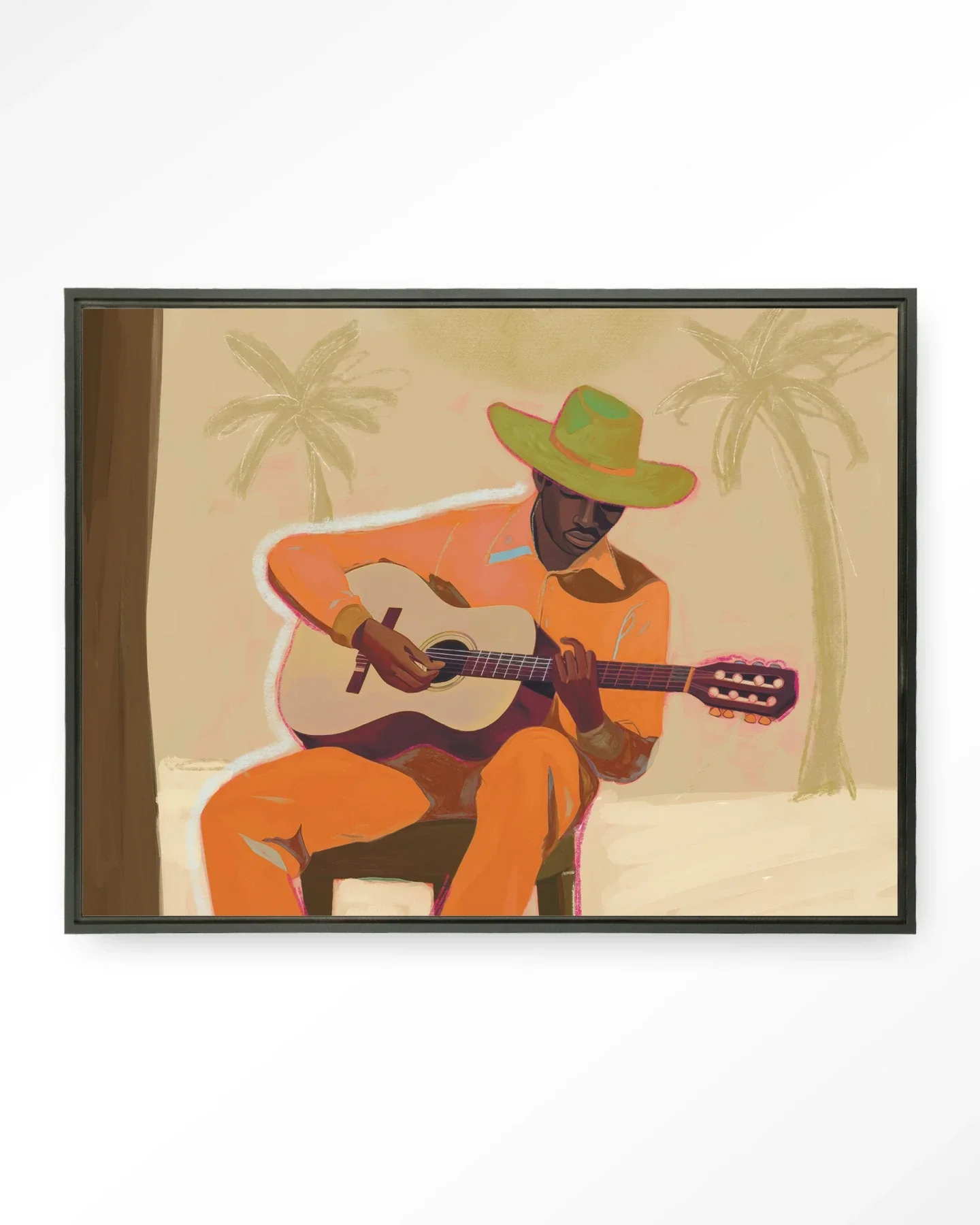 Musician 2 - Moderne Wanddecoratie | Artprint, Glass Art & Wandkleed - Afbeelding 5
