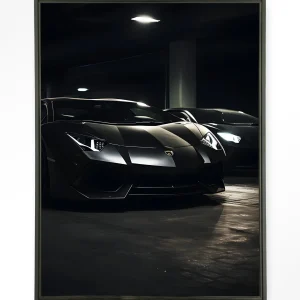 Luxury Garage - Moderne Wanddecoratie | Artprint, Glass Art & Wandkleed