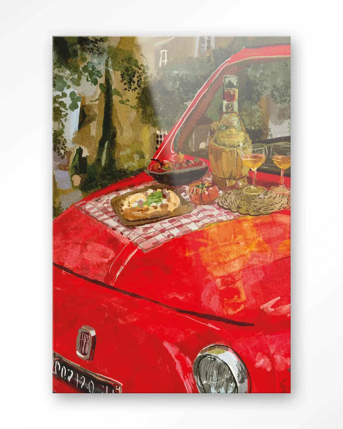 Meranda - Moderne Wanddecoratie | Artprint, Glass Art & Wandkleed - Afbeelding 4