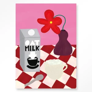 Oatmilk Morning - Moderne Wanddecoratie | Artprint, Glass Art & Wandkleed