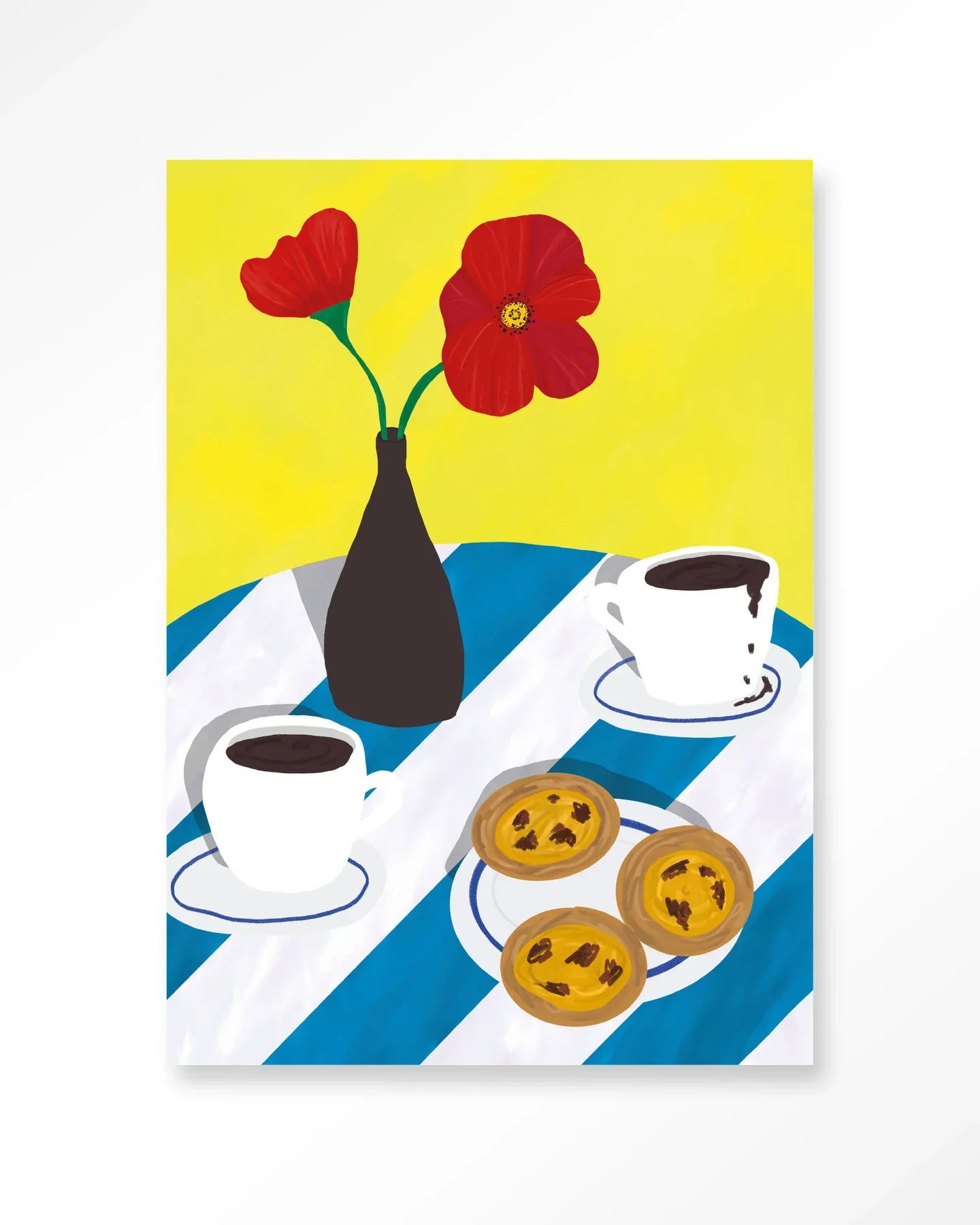 Nata Afternoon - Moderne Wanddecoratie | Artprint, Glass Art & Wandkleed - Afbeelding 2