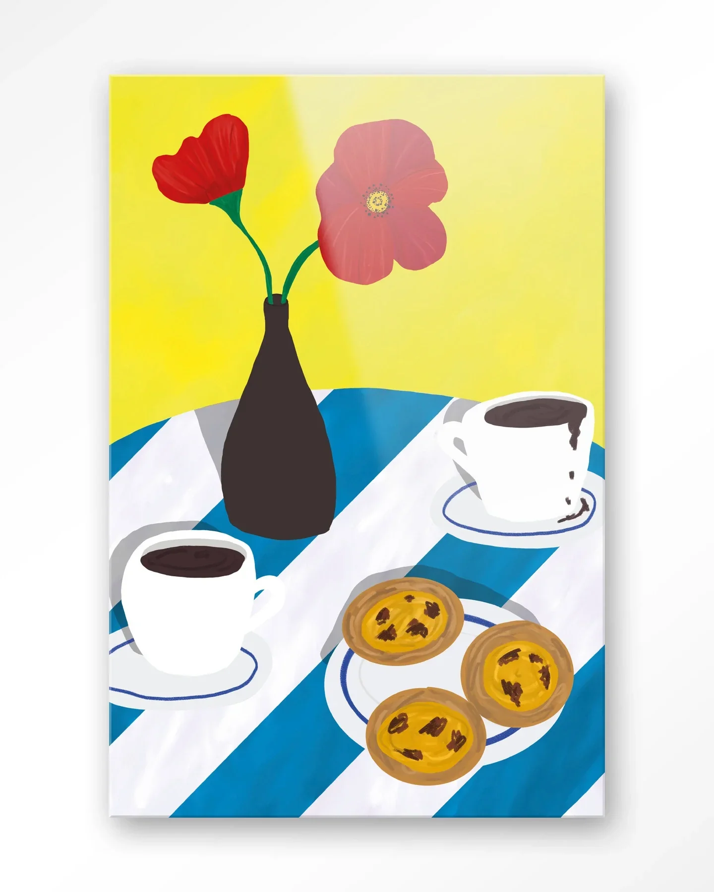 Nata Afternoon - Moderne Wanddecoratie | Artprint, Glass Art & Wandkleed - Afbeelding 4