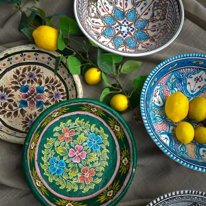 Kleurrijke Nepal Schaal – Handgemaakt