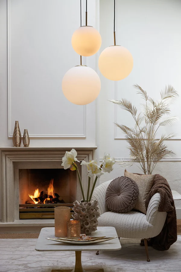 Light & Living Hanglamp Medina Glas - Afbeelding 3