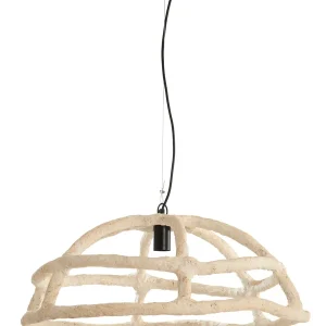 Light & Living Hanglamp Porila Crème Ø70cm