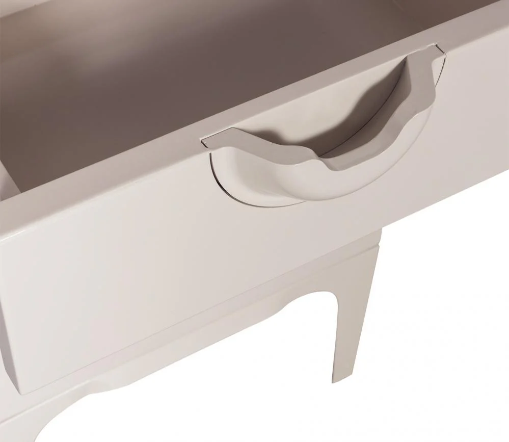 WOOOD Merge ladekast 4 lades hout greige - Afbeelding 3