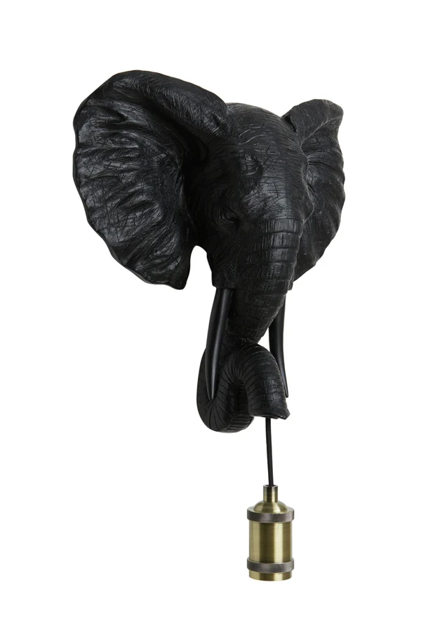 Light & Living Wandlamp Elephant 35x36cm