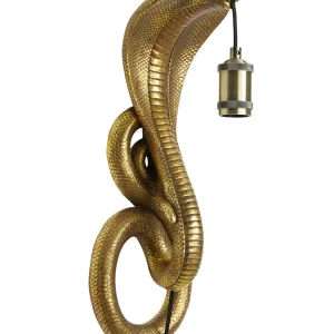 Light & Living Wandlamp Snake Antiek Brons 52cm