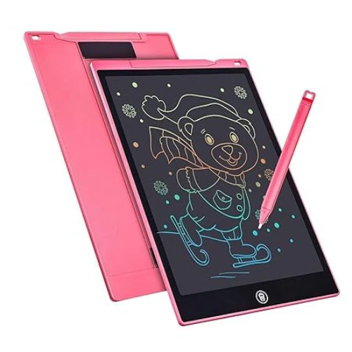 Teken Tablet voor Kinderen – 8.5 Inch - Speels en Educatief - Roze - Afbeelding 3