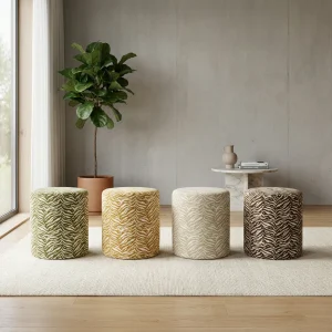 By-Boo By-Boo Poef Tigra Bruin