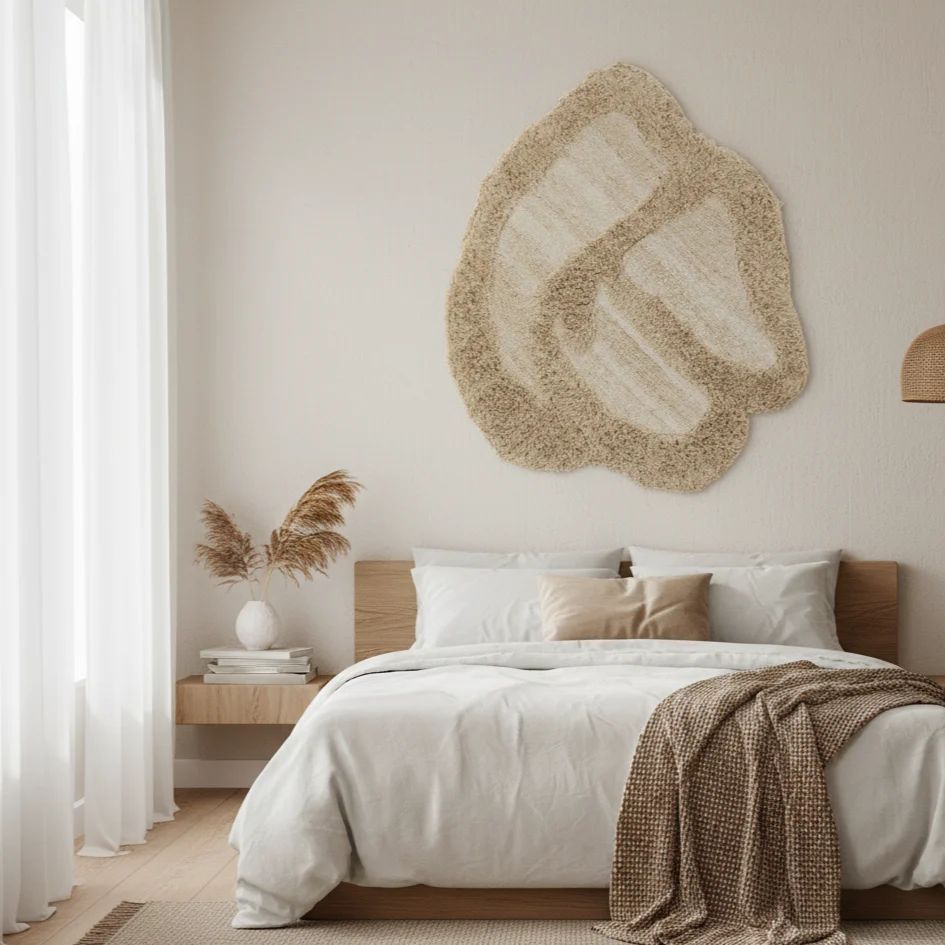 By-Boo Wandkleed Kabe Beige - Afbeelding 3