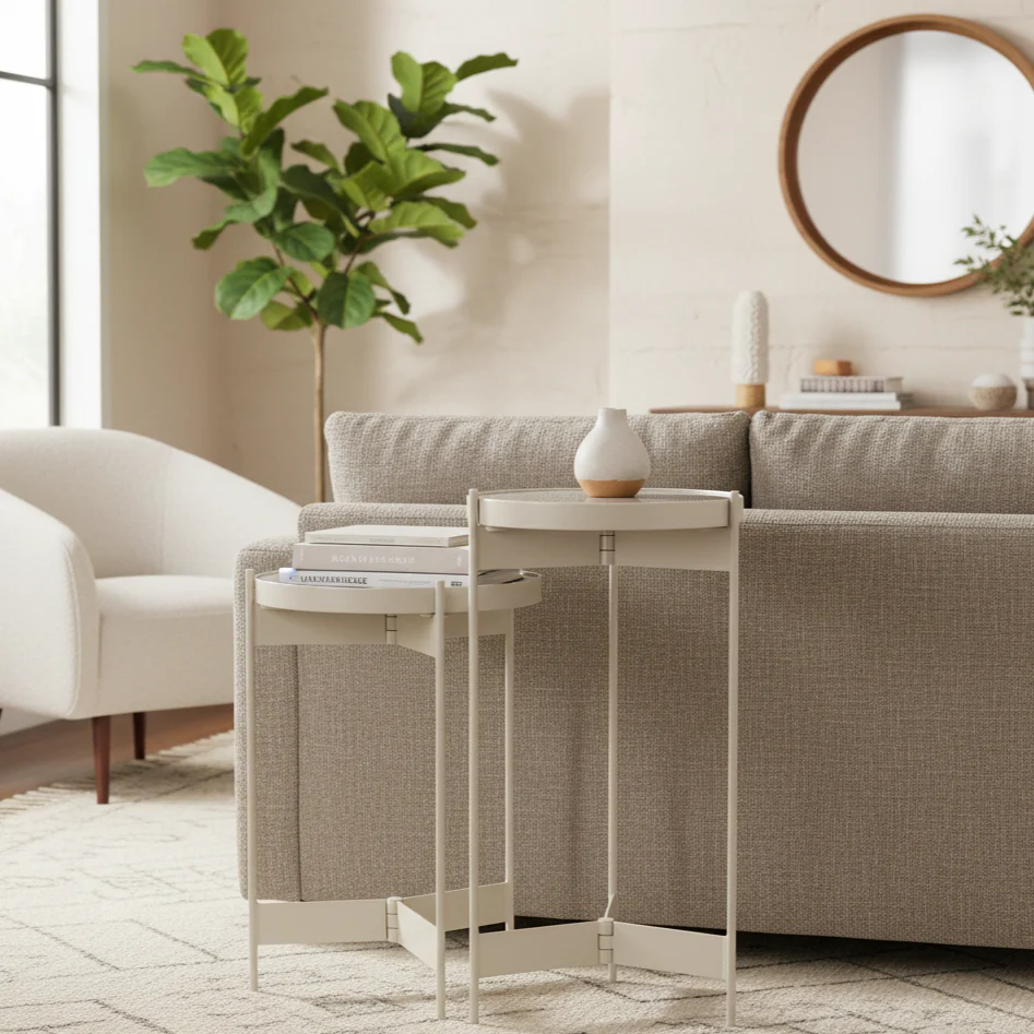 By-Boo Bijzettafel Sib (Set van 2) - Afbeelding 3