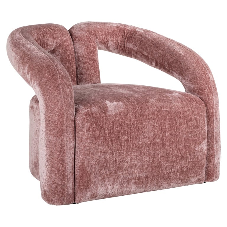 Richmond Fauteuil Dana Rose Chenille Bergen - Afbeelding 2