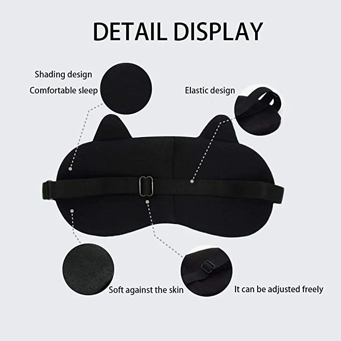 Slaapmaskers - Set van 4 - Met Oogverwarmers - Afbeelding 7