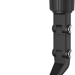 Autodashboard telefoonhouder, auto achteruitkijkspiegelbevestiging met 360 ° roterende veerclip voor smartphones met een breedte van 5-10 cm - Grijs