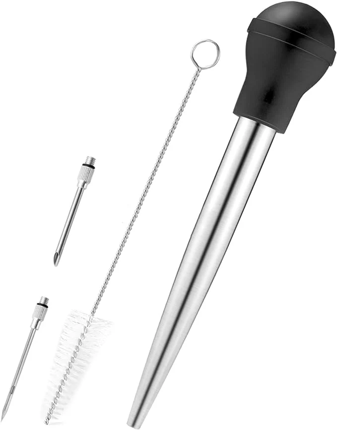 Grill Injector Spuitnaalden Set - Marinade - Vlees - BBQ - RVS - Afbeelding 4