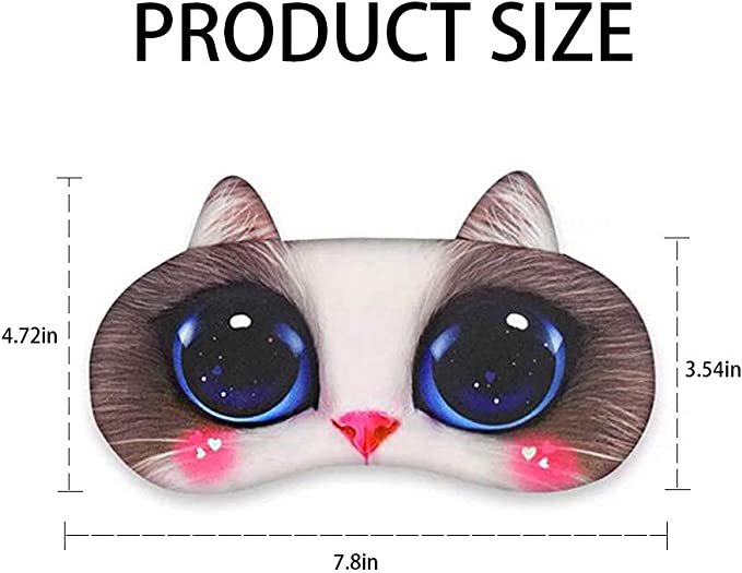 Slaapmaskers - Set van 4 - Met Oogverwarmers - Afbeelding 4