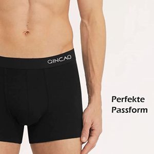 Boxershorts voor heren, set van 6, herenondergoed, ondergoed, retroshorts voor heren, boxershorts, katoen, maat L