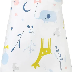 Slaapzak Baby Winterslaapzak - Zeer mooie kwaliteit - 2,5 TOG / 65 cm lang - Heerlijk zachte en ademende Babyslaapzak - 0-6 Maanden - 100% Katoen