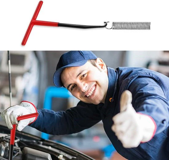 T-Handle Veerhaakje voor Verwijderen Veren - Trampolines – Motoren en meer. - Afbeelding 3