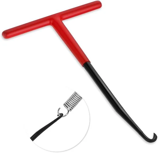 T-Handle Veerhaakje voor Verwijderen Veren - Trampolines – Motoren en meer. - Afbeelding 2