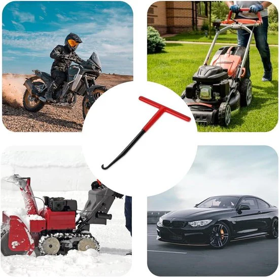 T-Handle Veerhaakje voor Verwijderen Veren - Trampolines – Motoren en meer. - Afbeelding 7