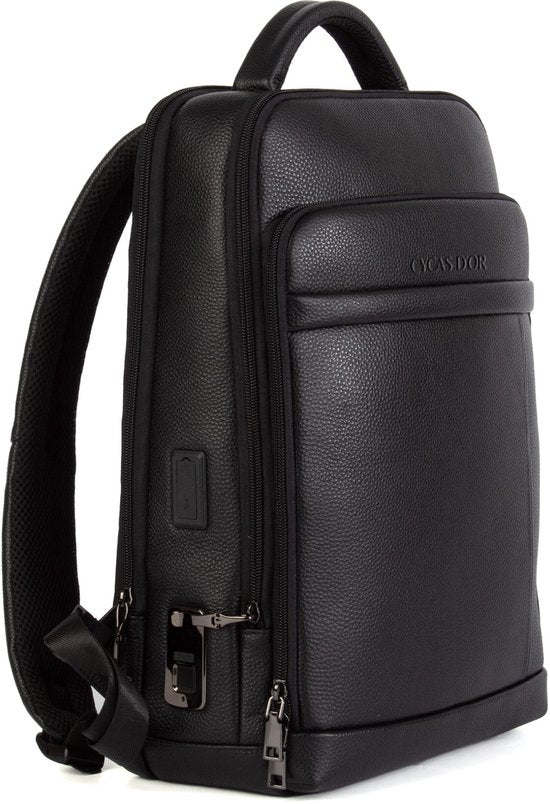 CYCAS D'OR - CYRUS FINGERPRINT - Rugzak - Black - Anti-Diefstal - Afbeelding 5