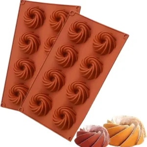 Bakmat - Set van 2 - Muffins, Taart en meer – Non Stick