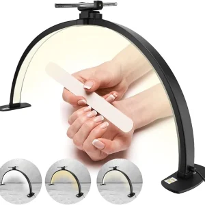 Tafellamp - Opvouwbaar – 360° Verstelbaar met Telefoonhouder