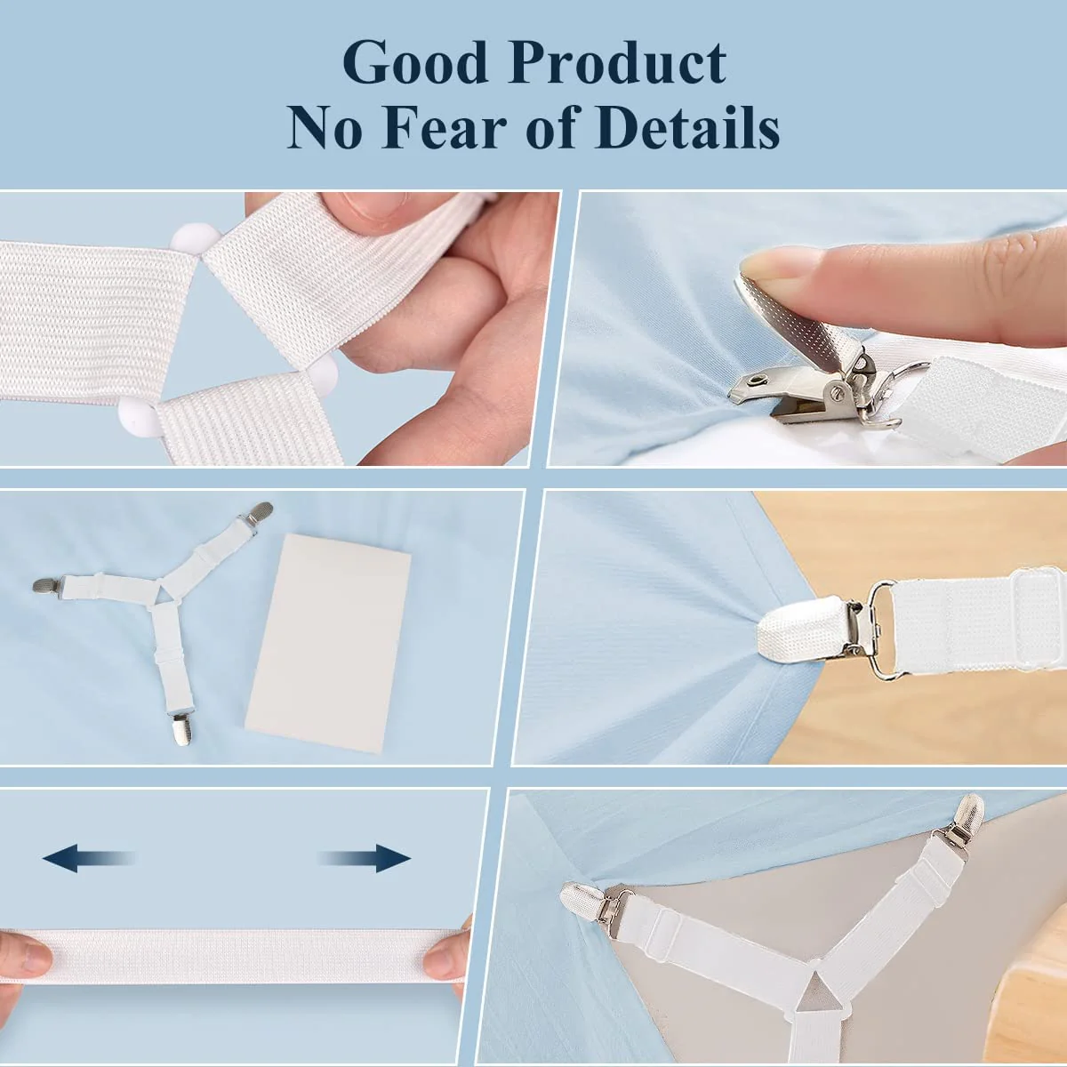 Klemmen voor hoeslaken - Afbeelding 8