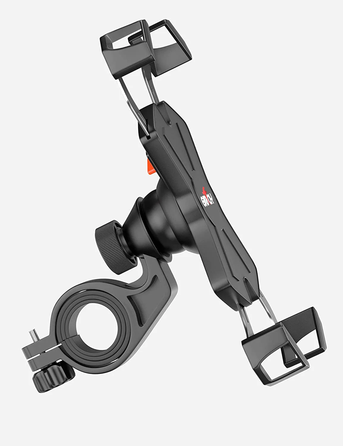 Universele Fiets/Motor Telefoonhouder 4-7 Inch met RVS Klemarmen en 360° Rotatie - Stuurbevestiging - Afbeelding 9